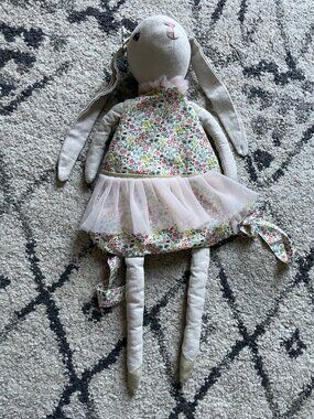 Anthropologie Mabel Ballerina Rabbit Backpack